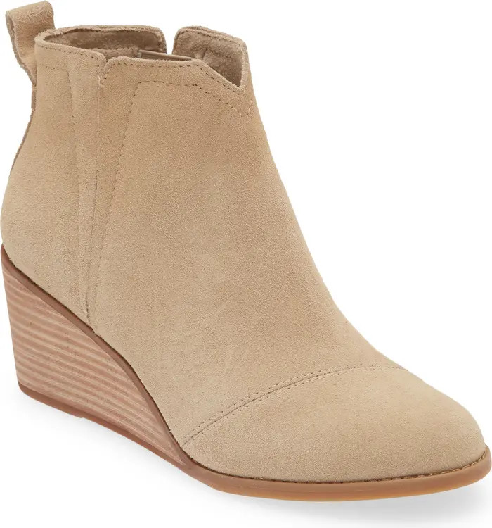 TOMS Clare Wedge Bootie (Women) | Nordstromrack | Nordstrom Rack