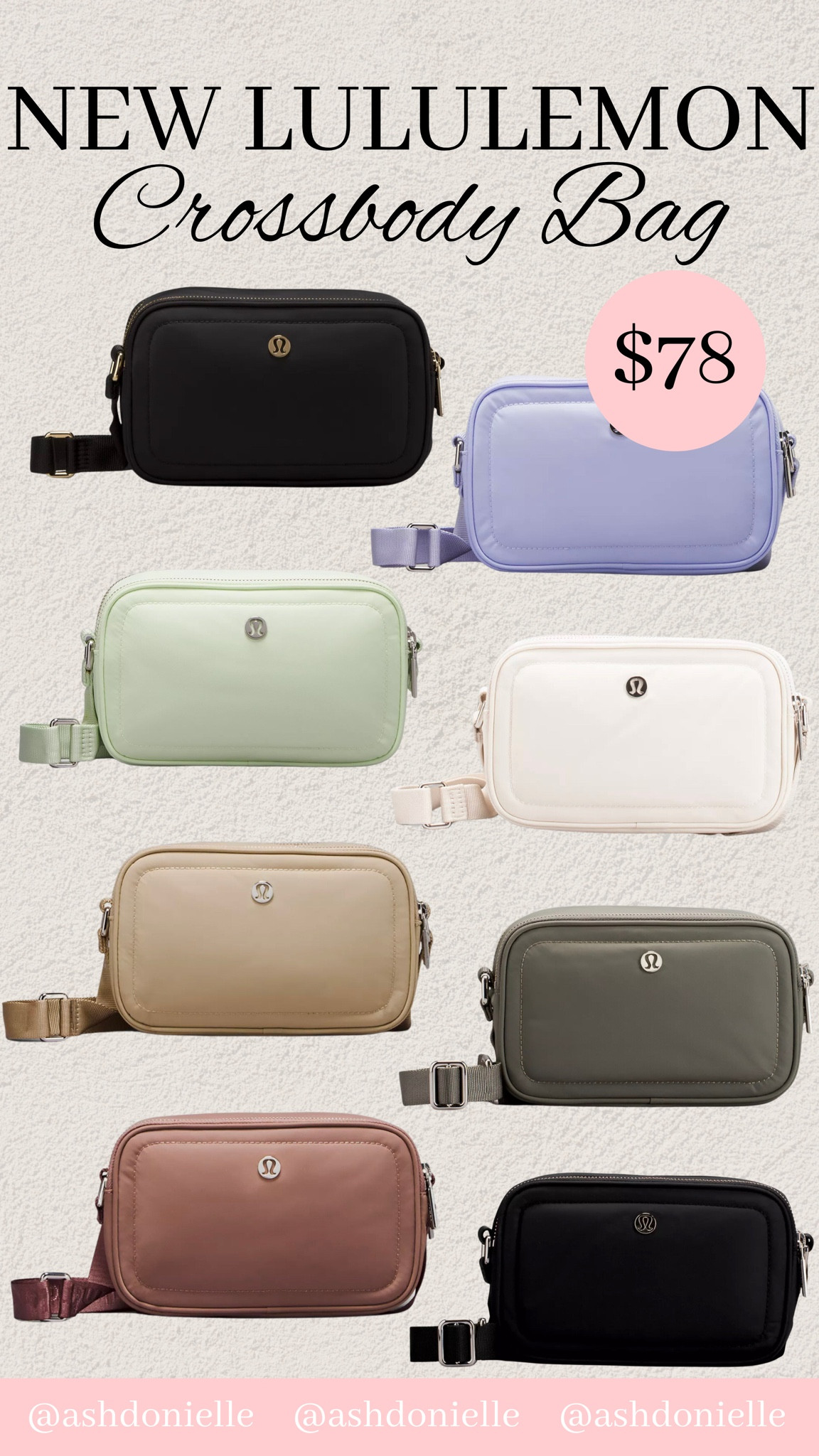 New Lululemon crossbody bag!

Belt bag, crossbody purse, purse, bag

#LTKstyletip #LTKitbag #LTKSeasonal