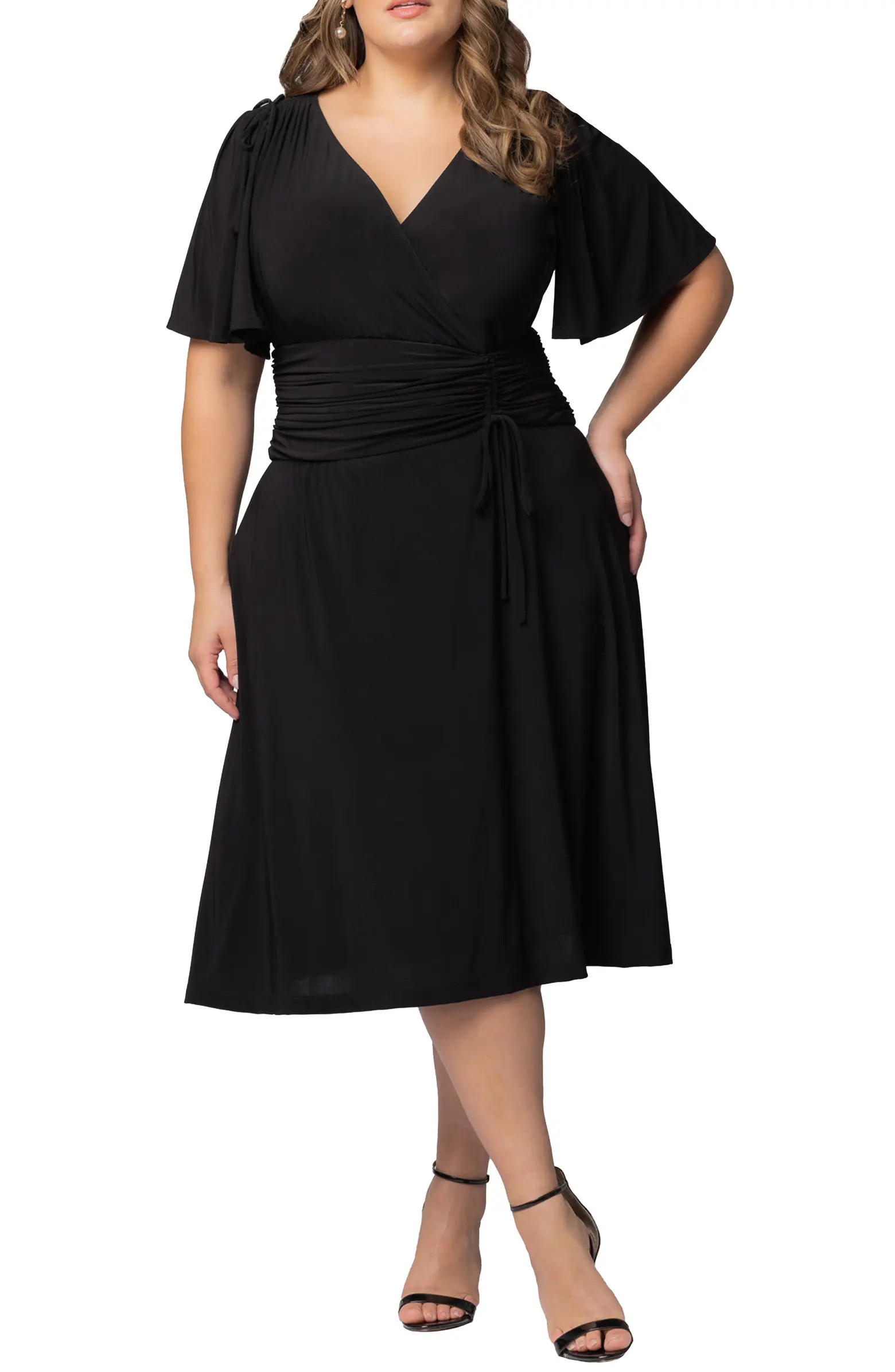Jemma Ruched Tie Dress | Nordstrom
