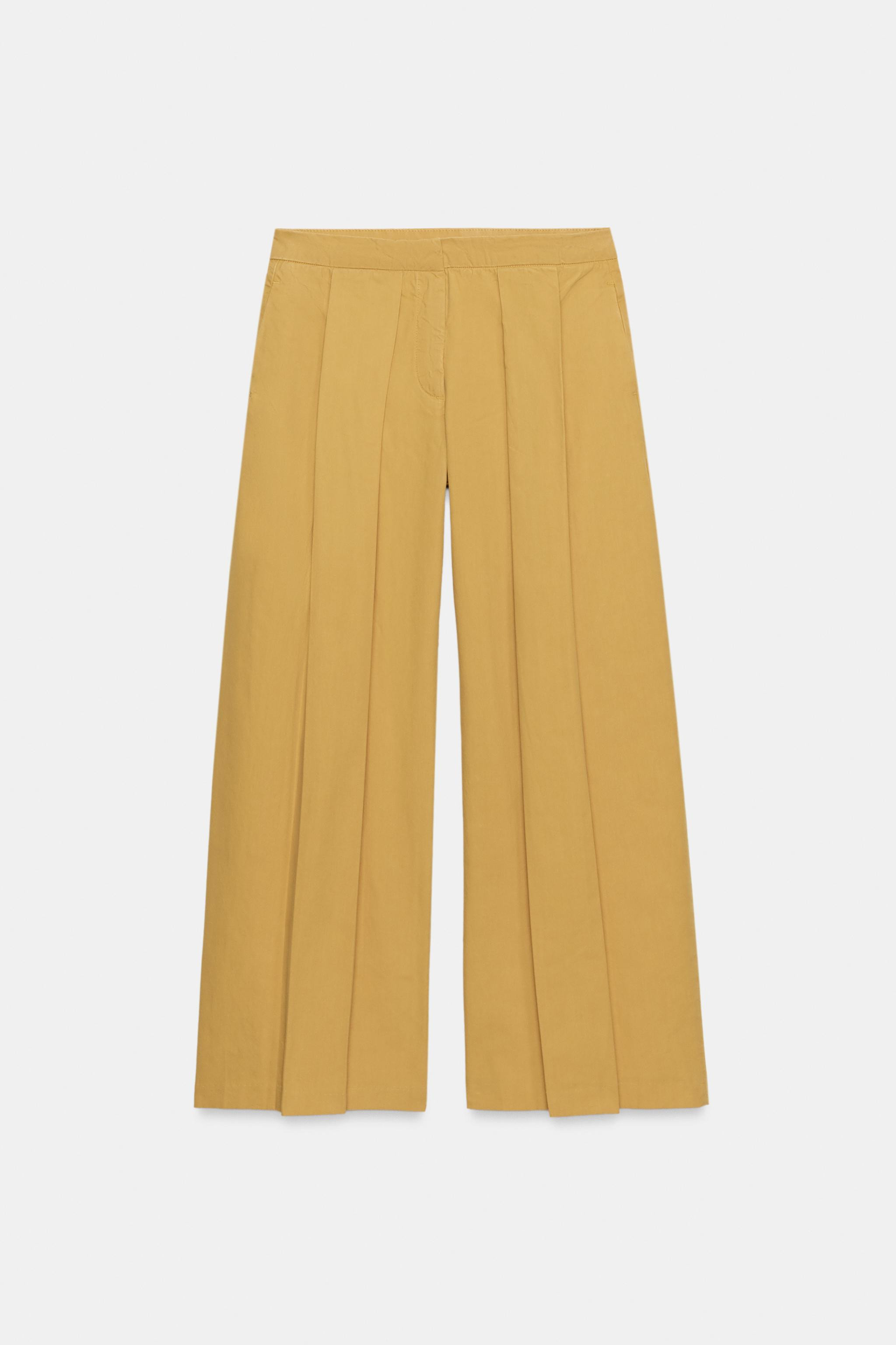 ZW COLLECTION PLEATED PANTS | Zara US