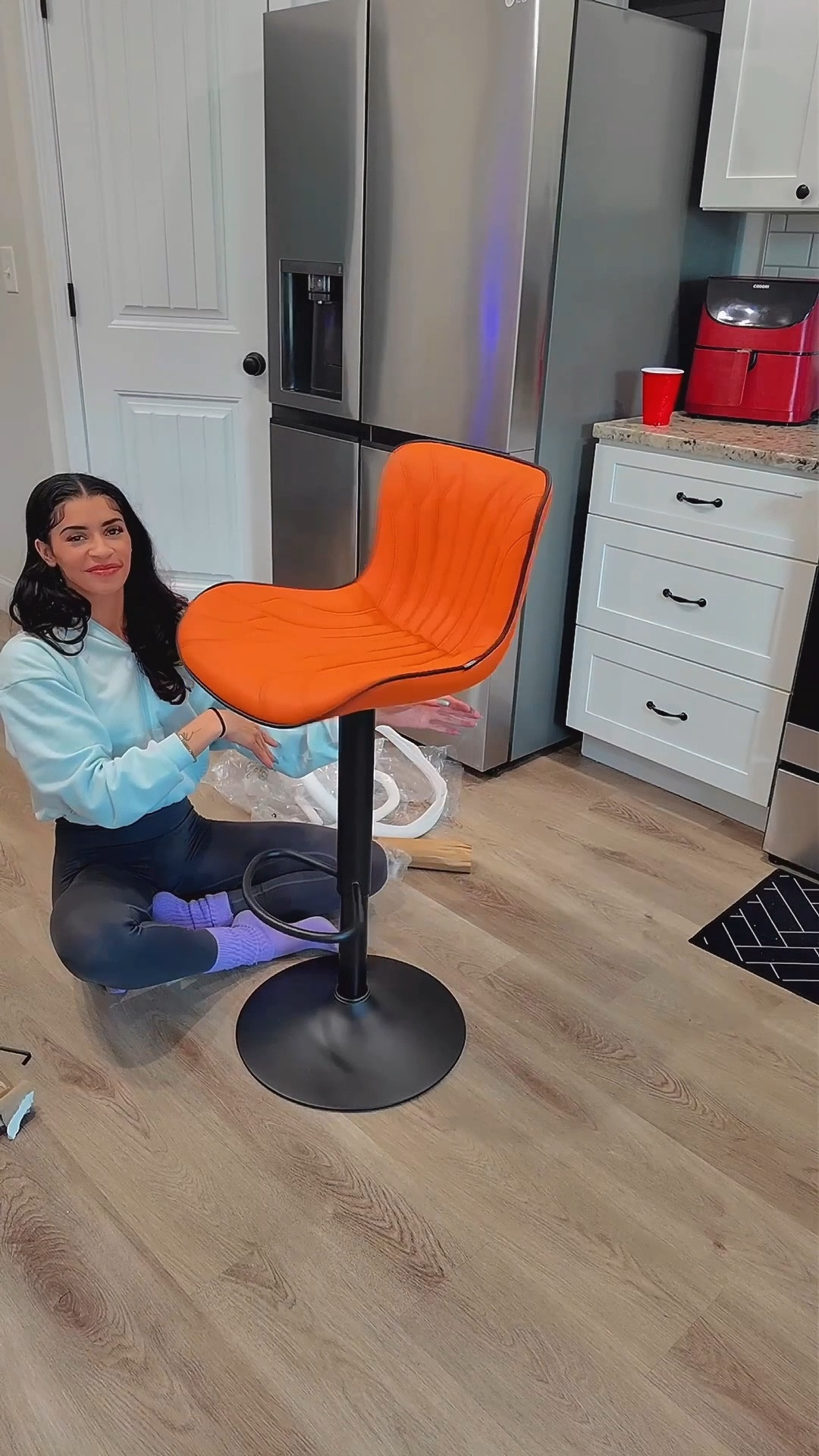 Kitchen barstools from Amazon 💫🧡 

Home decor, kitchen decor, Amazon home finds, barstools, modern home decor 

#LTKHome