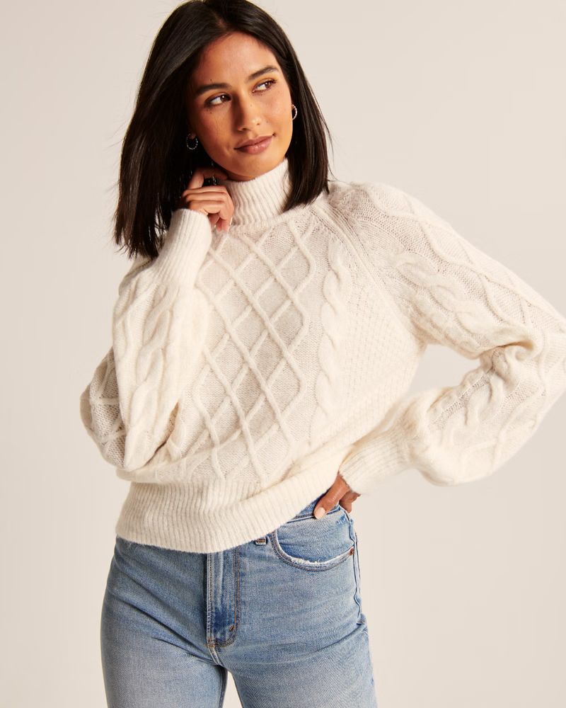 Cozy Mockneck Sweater | Abercrombie & Fitch (US)