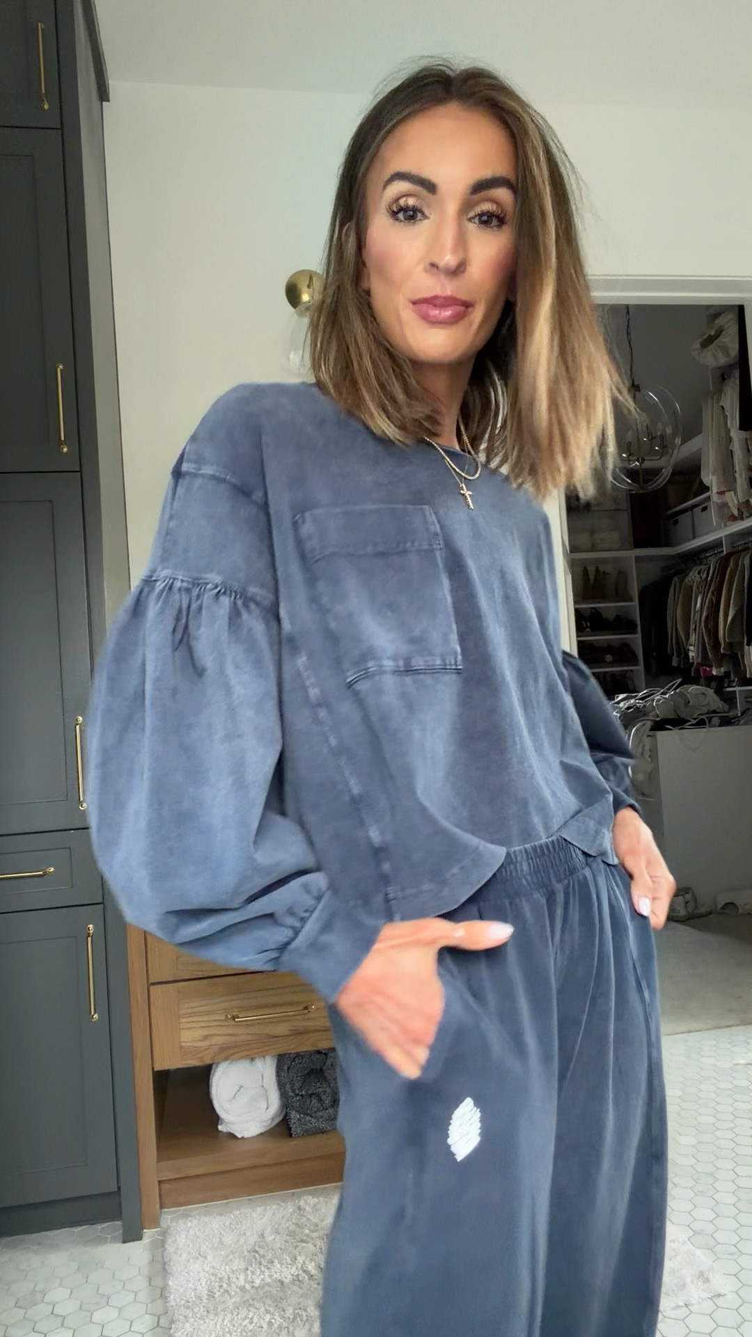 fp movement sets are elite 😍 the perfect ootd for a slow, rainy saturday with the fam 🫶🏼