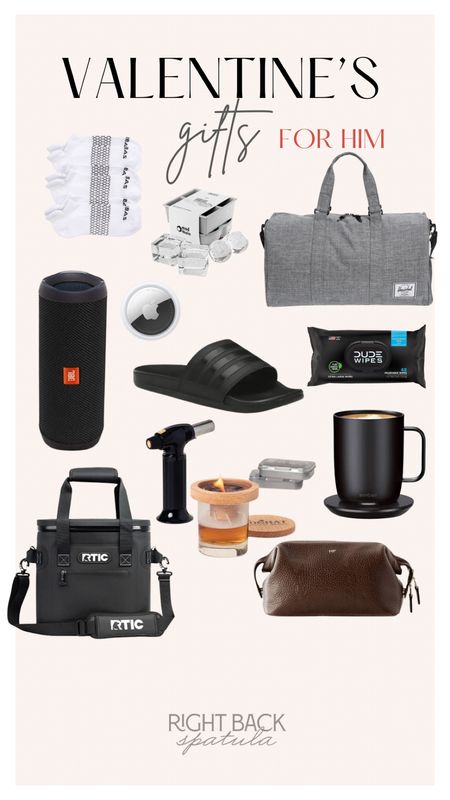 Men’s Valentine’s Day Gift Guide.
Portable Bluetooth speaker, travel accessories, cocktail smoker gun, apple air tags, ember coffee mug, drink cooler.

#LTKGiftGuide #LTKFind #LTKmens