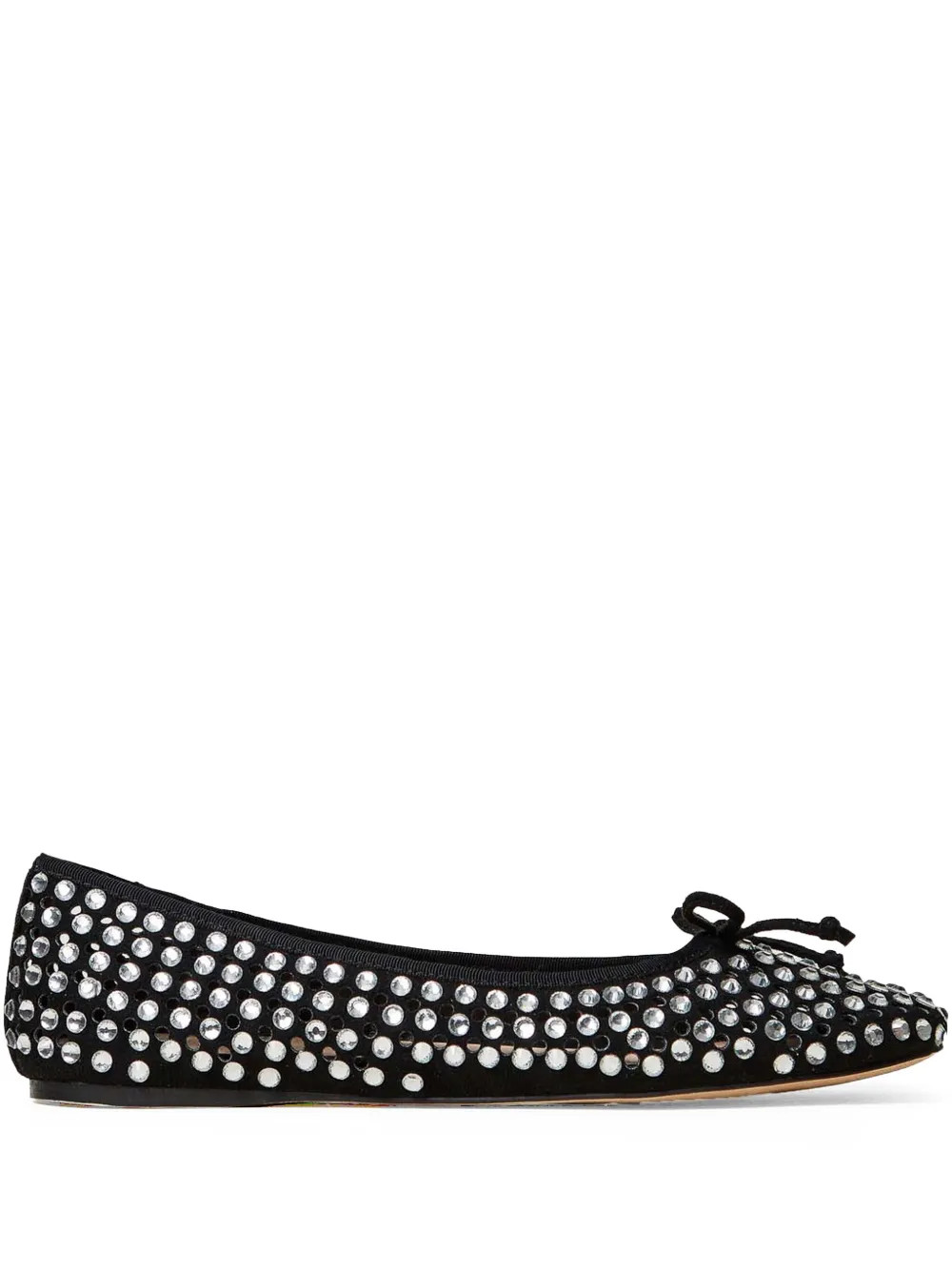 TWINSET Ballerines à Strass | Noir | FARFETCH FR | Farfetch Global