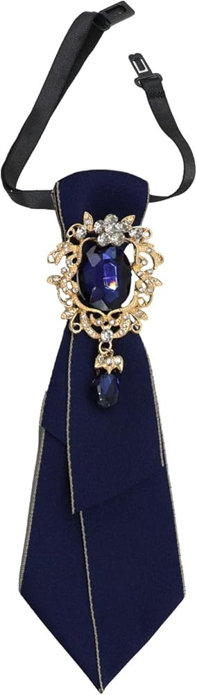 Ties for Women with Big Crystal, Adjustable Rhinestone Womens Tie Pretied Neckties for Women Lady... | Amazon (US)