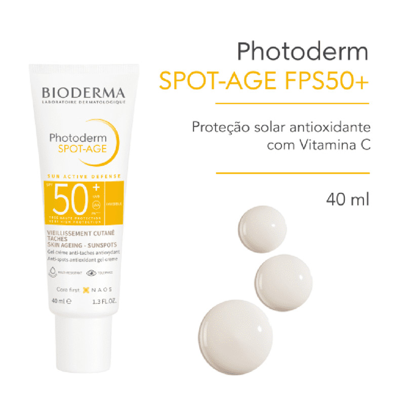 Protetor Solar Bioderma Photoderm Spot-Age FPS 50 Facial | Beleza na Web | Beleza Na Web (BR)