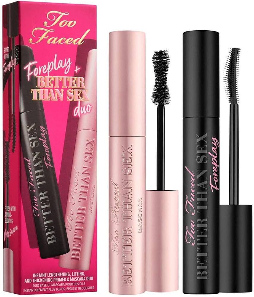 Too Faced Better Than Sex Volumizing Mascara | Volume, Length + Peptides | Amazon (US)