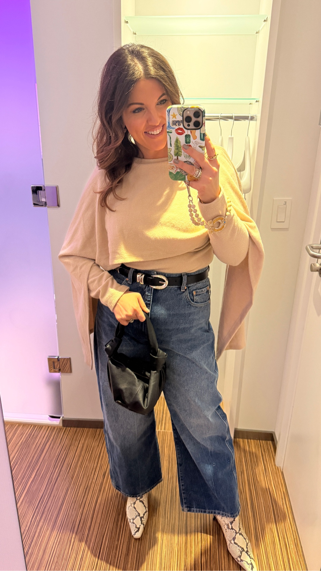 giving barrel jeans a try for a night out in NYC

how incredible is this sweater & under $50! 

#LTKgrwm #LTKdayinmylife #LTKootd