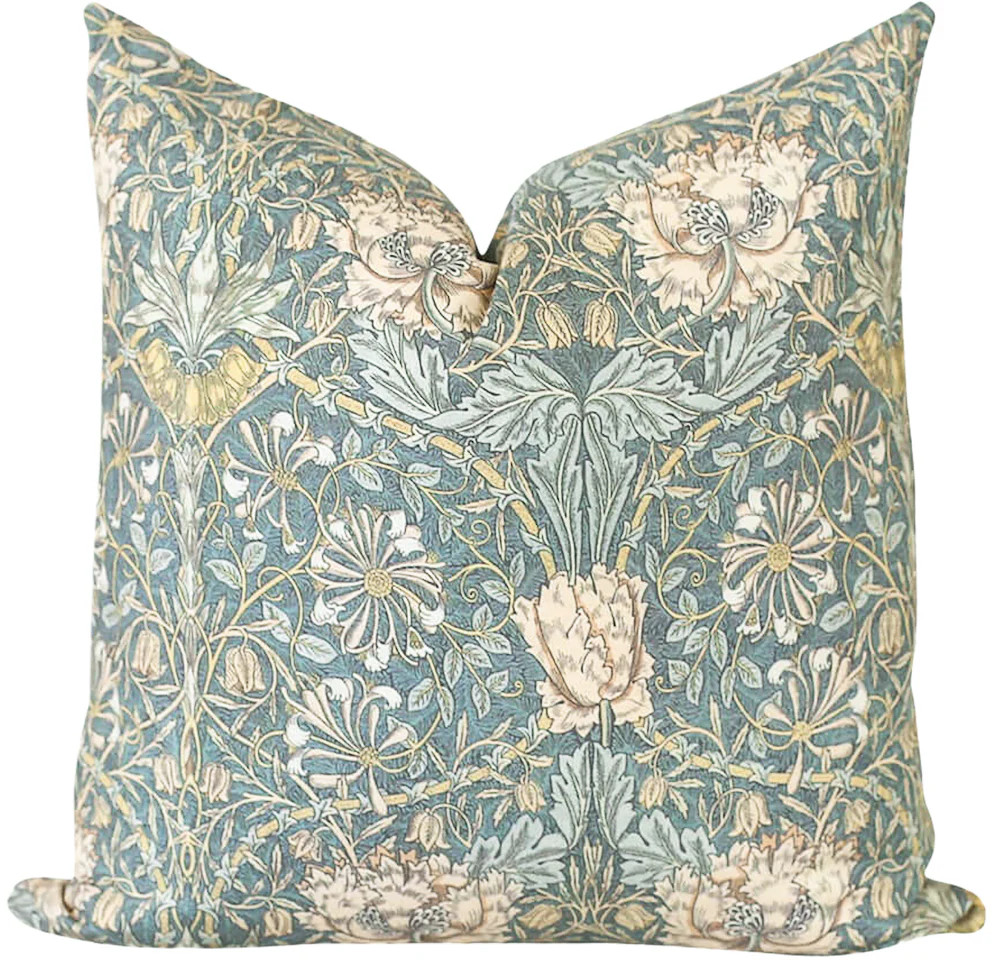 Marlow Teal Pillow Cover | Laurel & Blush
