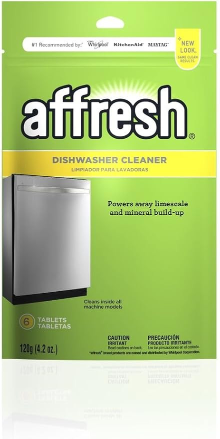 Affresh Dishwasher Cleaner, 6 Tablets | Formulated to Clean Inside All Machine Models | Amazon (US)