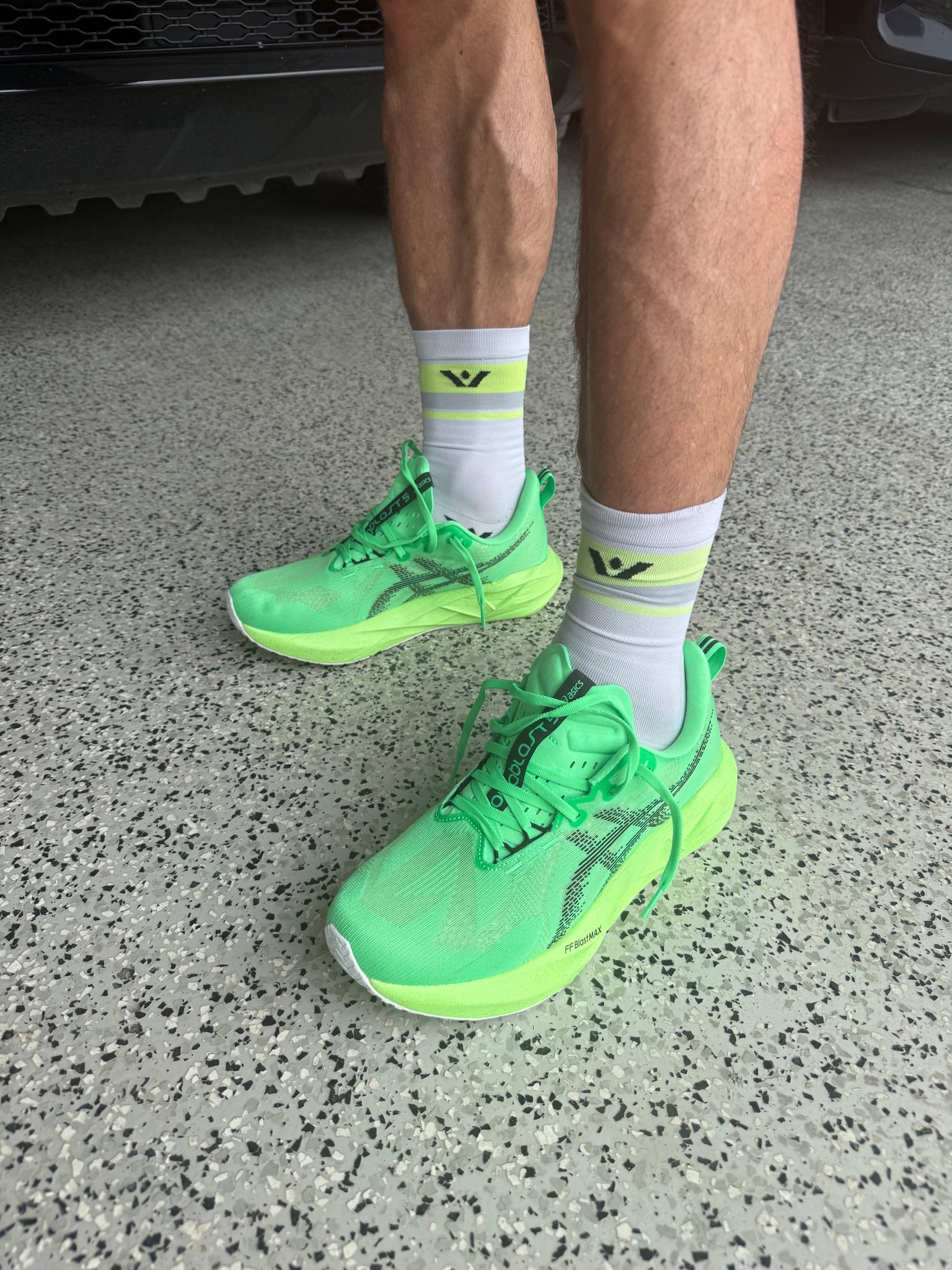 My husband just got these running walking sneakers love the neon color 

#LTKActive #LTKMens