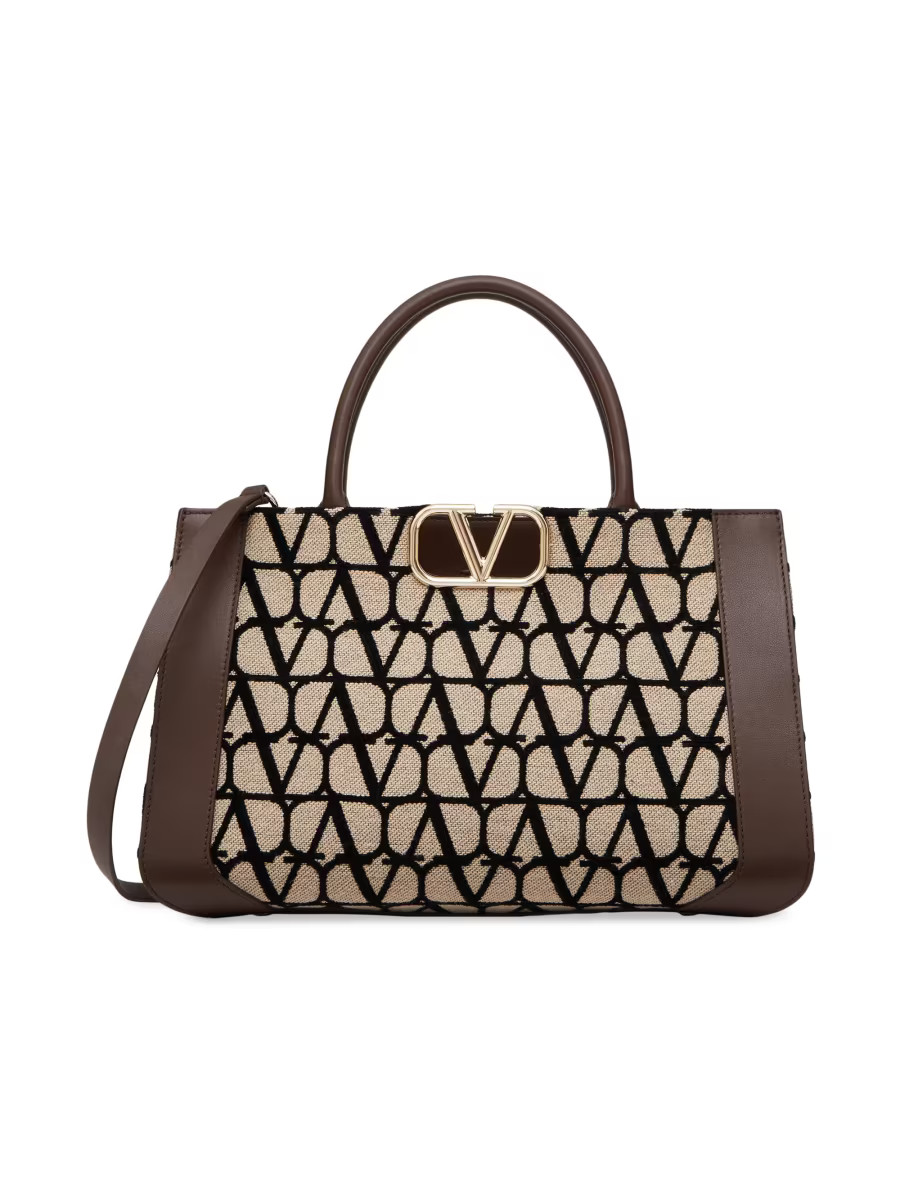 Medium VLogo Signature Toile Iconographe Handbag | Saks Fifth Avenue