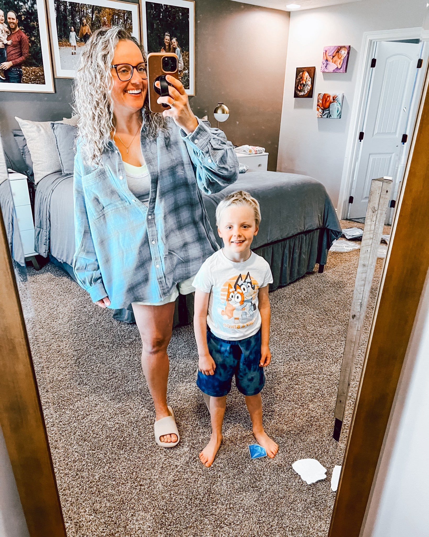 Even this little guy can’t hide his excitement for these flannels — a cozy must have for sure!

In a MEDIUM

#LTKgrwm #LTKGiftGuide #LTKootd