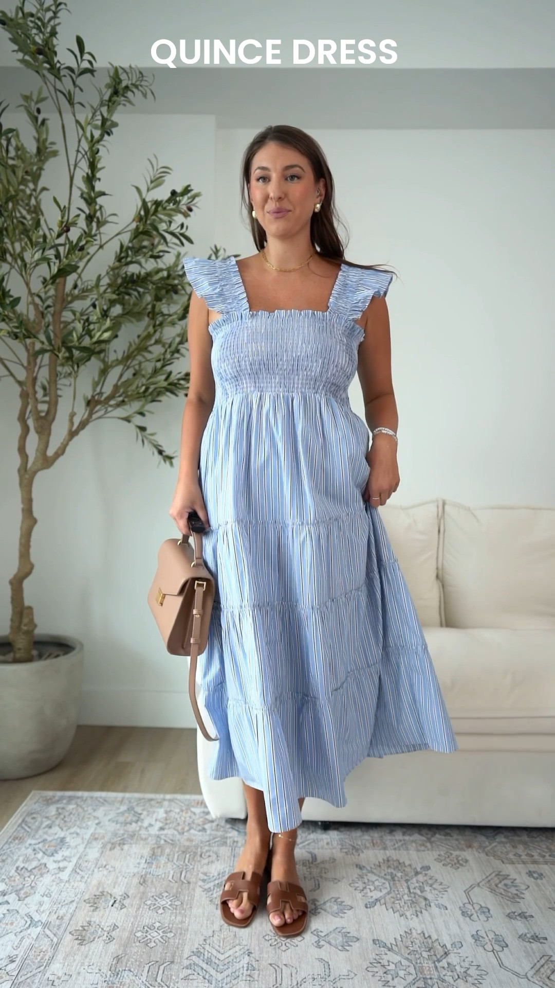 Quince dress perfect for summer to fall fashion ! Fits true to size 



Quince / size 10 fashion | size 10 | Tall girl outfit | tall girl fashion | midsize fashion size 10 | midsize | tall fashion | tall women | cotton dress / striped dress 

#LTKMidsize #LTKSeasonal #LTKFindsUnder100