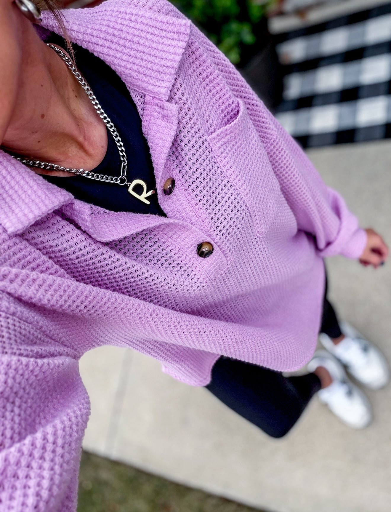 Casual OOTD
Pullover large (for oversized legging friendly fit)
Leggings/ medium (the best leggings I have found)
Tank/medium 