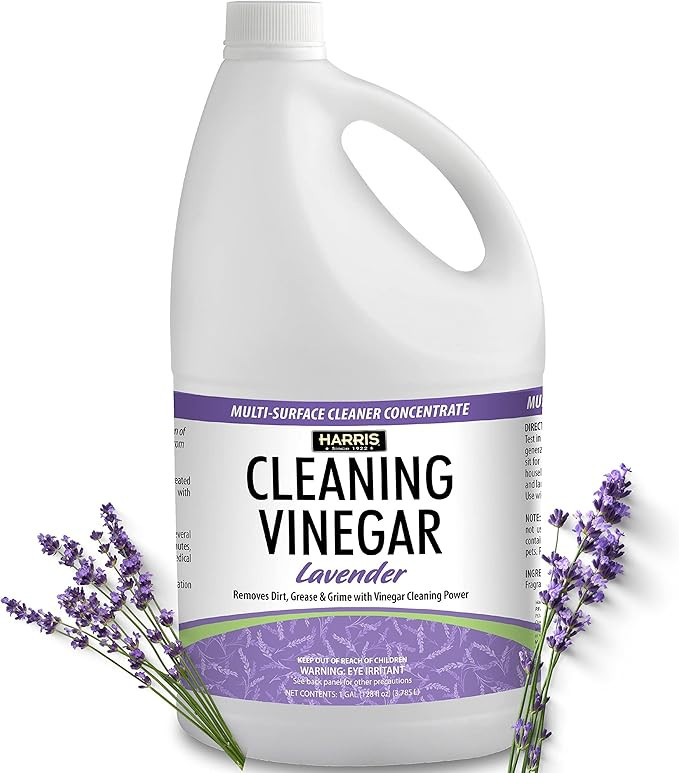 HARRIS Cleaning Vinegar All Purpose Household Surface Cleaner, 128oz (Lavender) | Amazon (US)