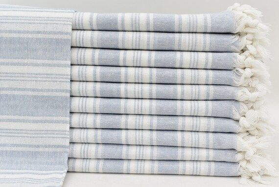 Wholesale Towel Turkish Towel Organic Towel Baby Blue - Etsy | Etsy (US)