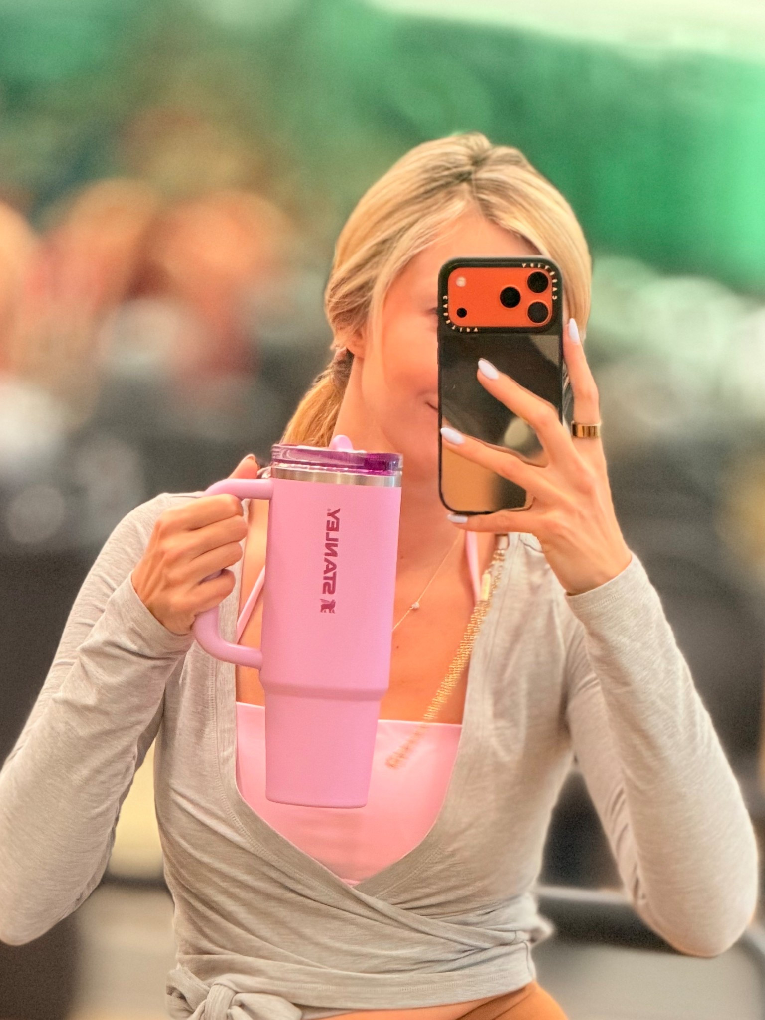 Grabbed the newest leakproof Soft Orchid Stanley to my Pilates class. 30oz is my go-to but I linked the other sizes too. Don’t wait on this color! @stanley_brand #stanleypartner