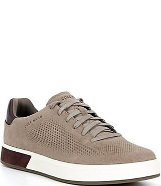 Cole Haan Men's GrandPr� Angleace Suede Sneakers - 7.5 | Dillard's