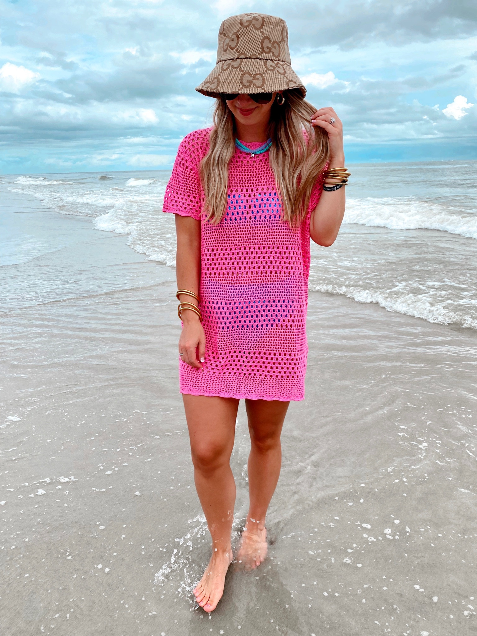 Amazon Crochet Swimsuit Coverup (size medium) 🩷 Code: COURTNEE10 for 10% off my necklaces! 

Amazon fashion, Amazon prime day, beaded necklaces, swim coverups, travel 

#LTKtravel #LTKswim #LTKstyletip