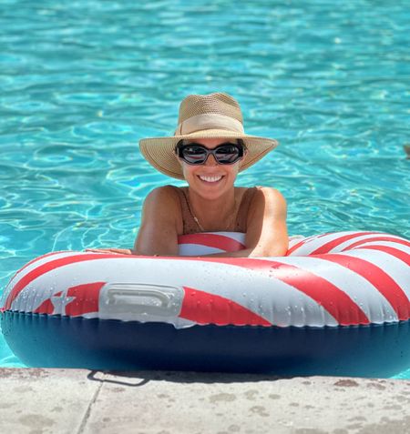 The perfect sun hat and sunglasses! 

#LTKstyletip #LTKSeasonal #LTKswim