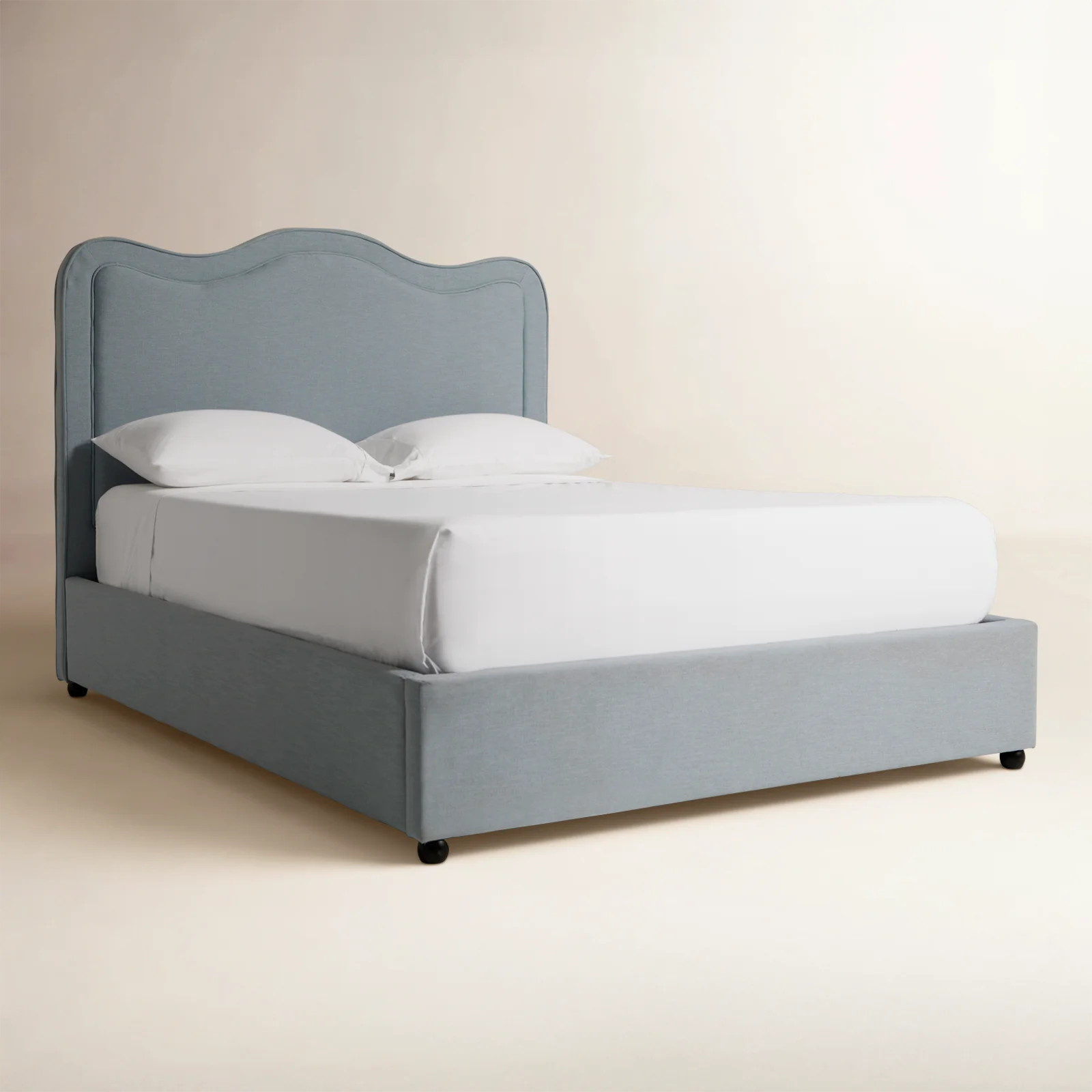 Glenside Upholstered Linen Fabric Bed | Wayfair North America