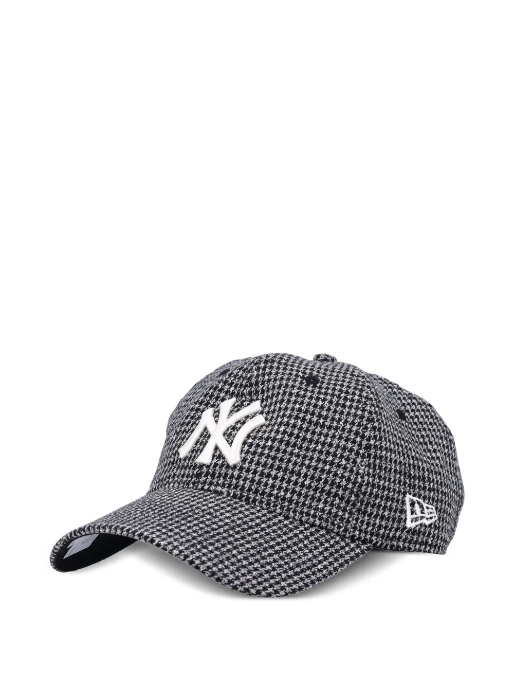 NEW ERA CAP Houndstooth 9TWENTY Baseball Cap | Black | FARFETCH | Farfetch Global