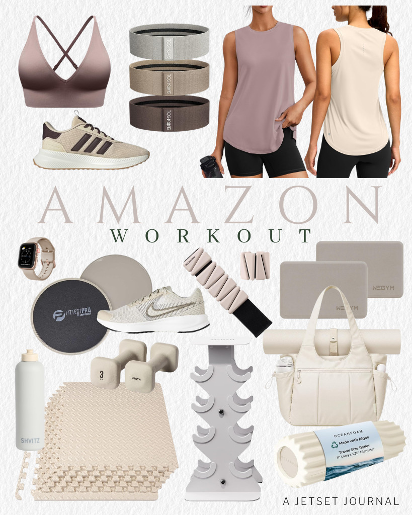 This week’s Amazon Fitness Finds are so cool! Featured are sleeveless workout tops from SANTINY and PINSPARK. Nike and adidas sneakers are also included in this week’s collection, together with workout equipment like WeGym square dumbbells and Limm core sliders. We also love this TOPEAST foldable tote bag! 

 #LTKSeasonal #LTKSaleAlert #LTKTravel