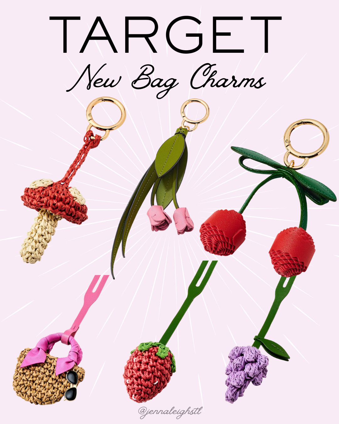 New bag charms at Target from A New Day. So many cute options! 

 #LTKSeasonal #LTKMidsize