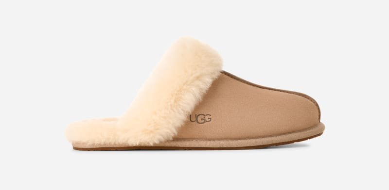 UGG® Women's Scuffette II Suede Sheepskin Slipper in Sand, Size 12 | UGG (US)