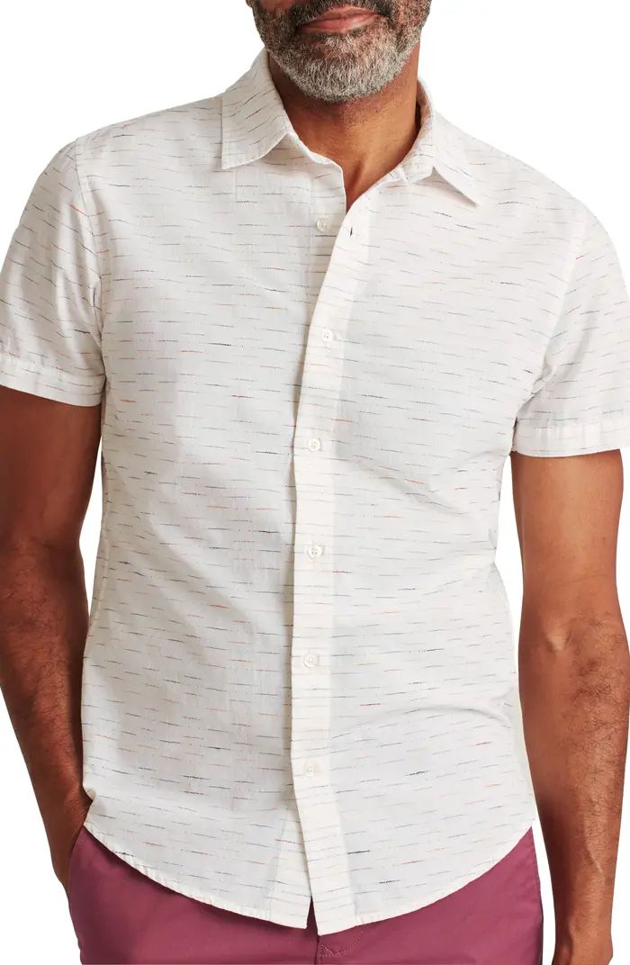 Riviera Slim Fit Short Sleeve Button-Up Shirt | Nordstrom