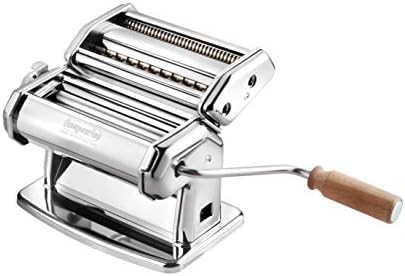 Imperia Pasta Maker Machine - Steel Construction w Easy Lock Dial and Wood Grip Handle-Made in It... | Amazon (CA)