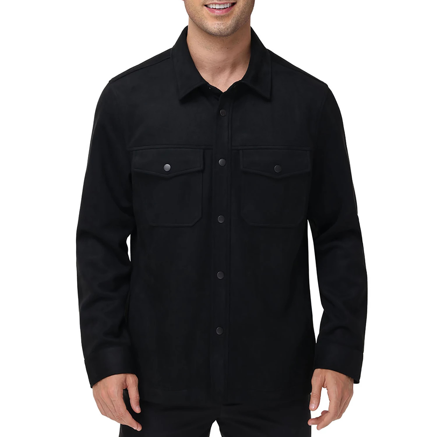 Frye Men's Faux Suede Shirt Jacket | Sam's Club