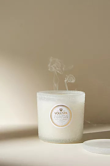 Voluspa Maison Blanc Luxe Jar Candle | Anthropologie (US)