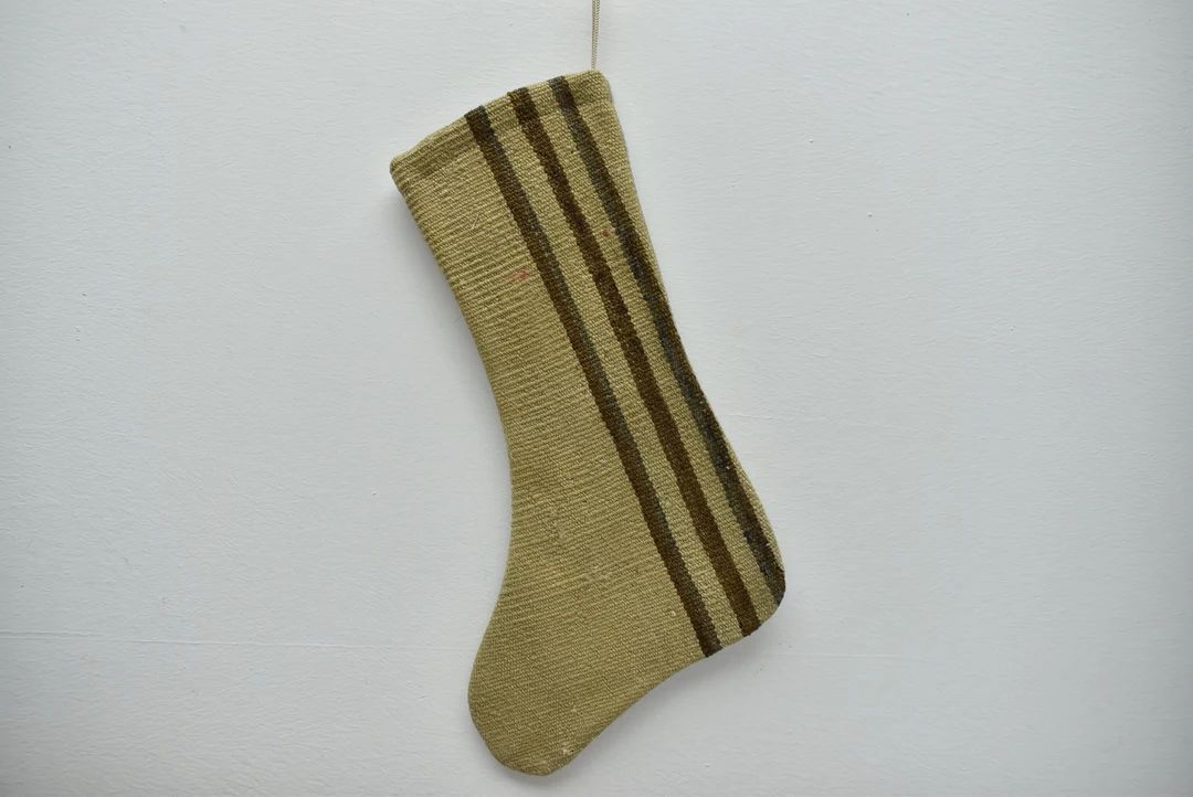 Vintage Kilim Socks Fireplace Decor Socks Decorative Stocking - Etsy | Etsy (US)