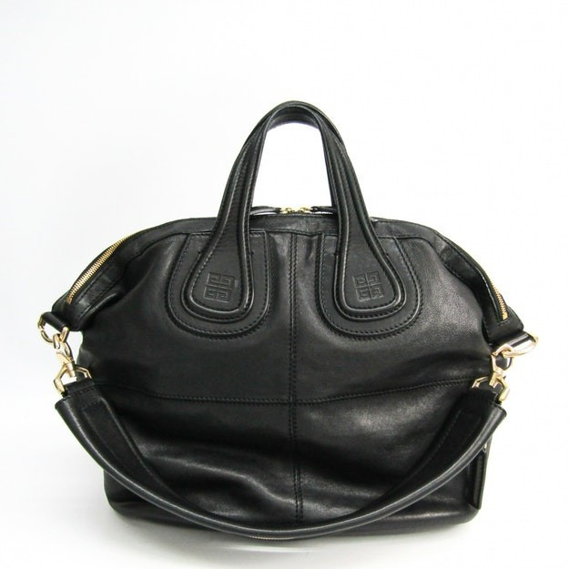 Nightingale leather handbag Givenchy Black in Leather - 8535126 | Vestiaire Collective (Global)