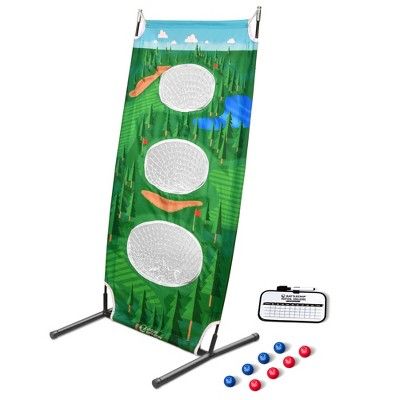 GoSports BattleChip Vertical Golf Challenge 26 x 48 Inch Outdoor Backyard Lawn Game with Vertical... | Target