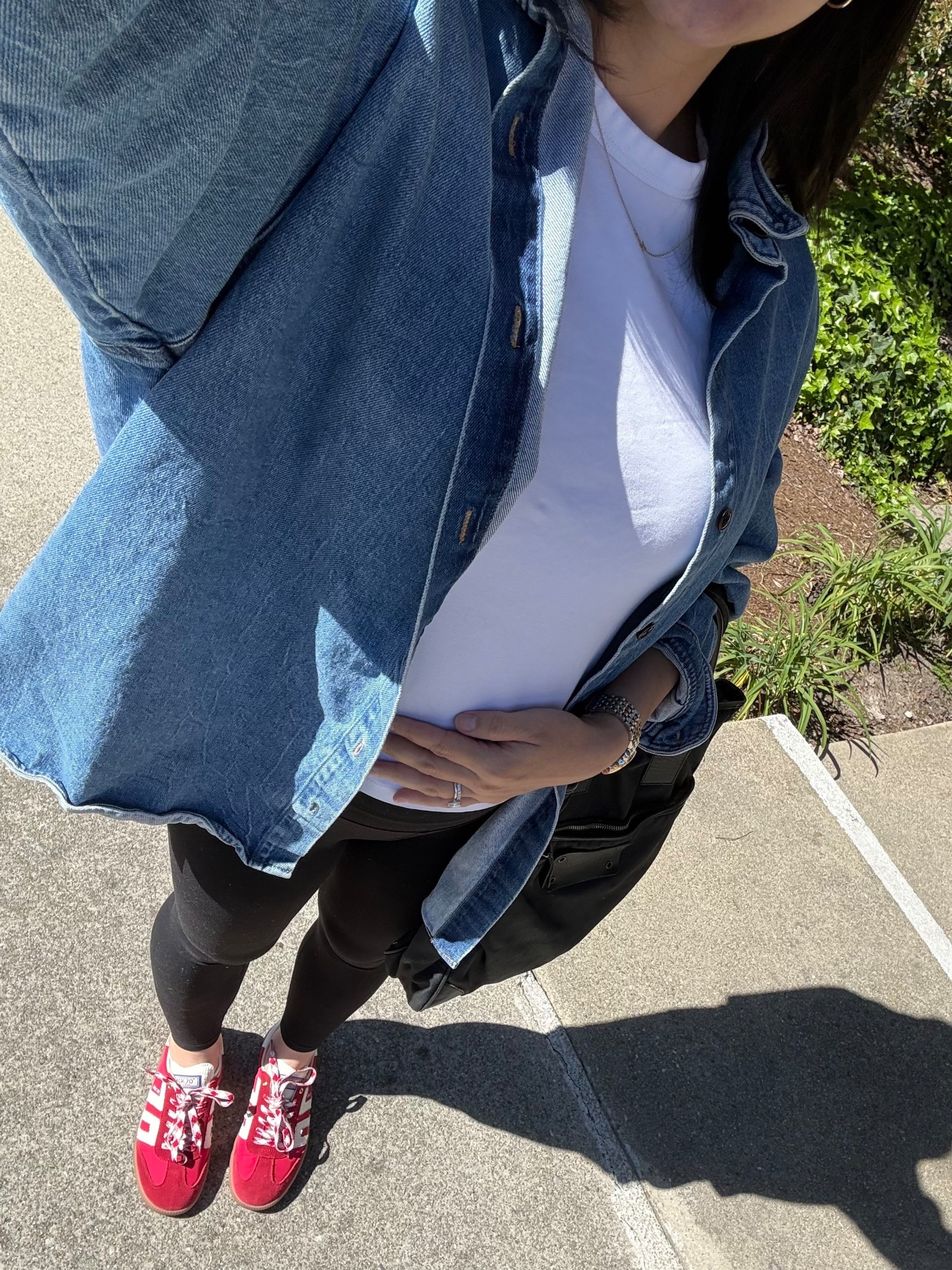 work from coffee shop ootd !!! obsessed with these tennis shoes and get so many compliments on them 

#LTKBump #LTKSpringSale #LTKootd