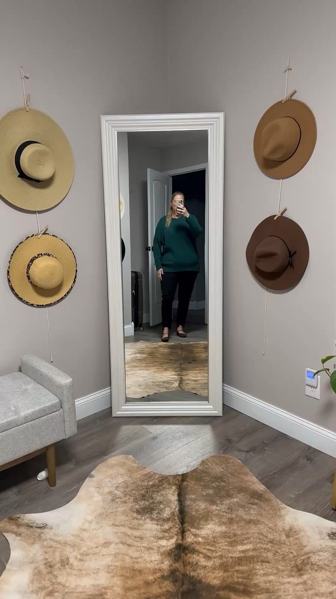 Simple winter cozy look for date night, office wear, or shopping! 

These skinny jeans fit so good and are made for the curves. These skinny jeans sweater is older but linking similar options . I styled with my leopard print ballet flats that have been restocked so snag these quick! They also come in other colors. 

I’m 5’7” 245lbs normally an 18/20 with tall inseam wearing a 35L (Size 20 Tall) in the jeans. 

Plus size winter outfit 
Sweater weather
Plus size outfit idea
Size 18
Size 20
Plus size ootd 
Jeans outfit idea
Long jeans 
Tall jeans 

#LTKWorkwear #LTKPlusSize #LTKSeasonal