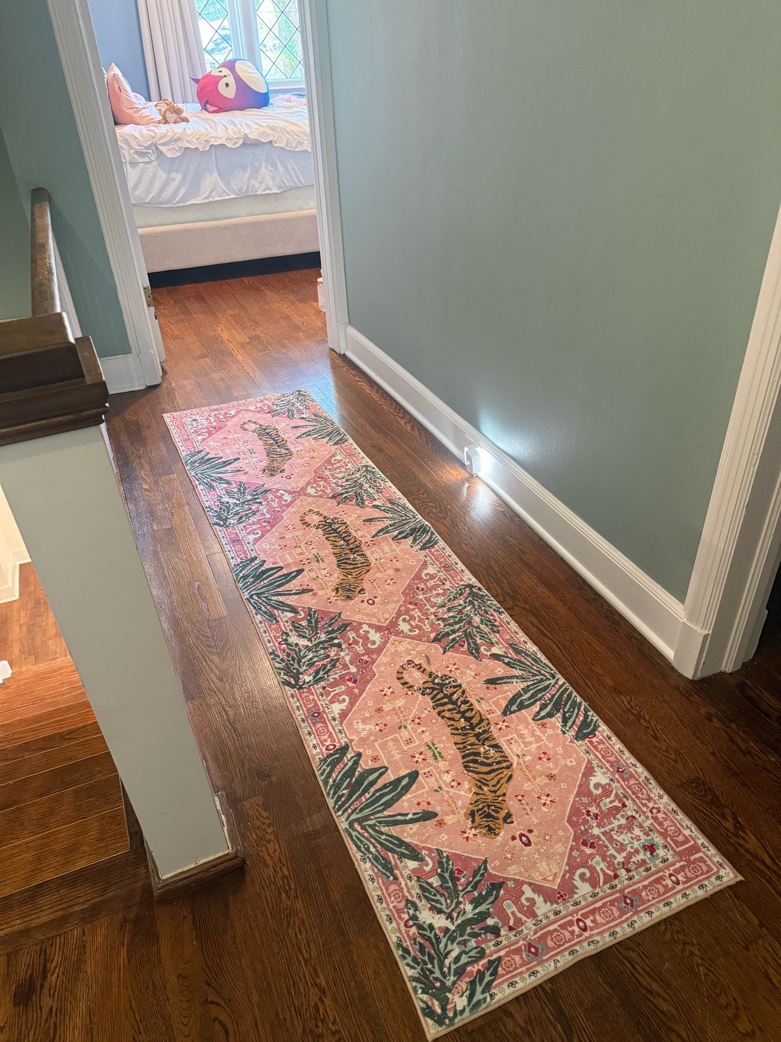 The cutest addition to the upstairs hallways

#LTKmomlife #LTKHome