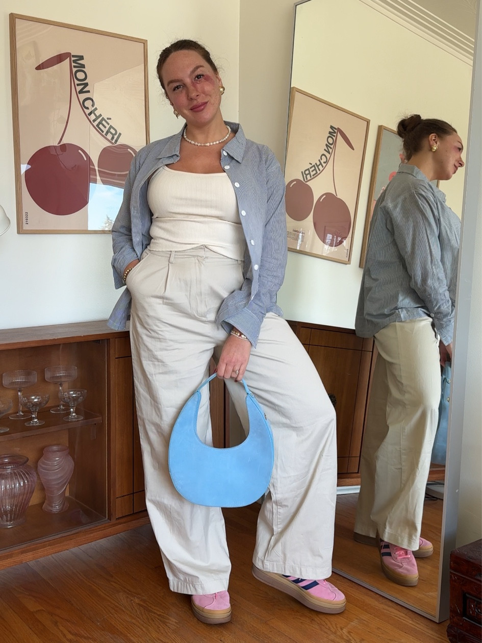 Size 12 in the pants! They’re very high waisted and no stretch 

#LTKspring #LTKmidsize #LTKcanada