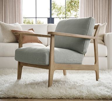 Cody Upholstered Armchair | Pottery Barn (US)