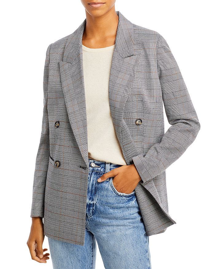 Glen Plaid Double Breasted Blazer - 100% Exclusive | Bloomingdale's (US)
