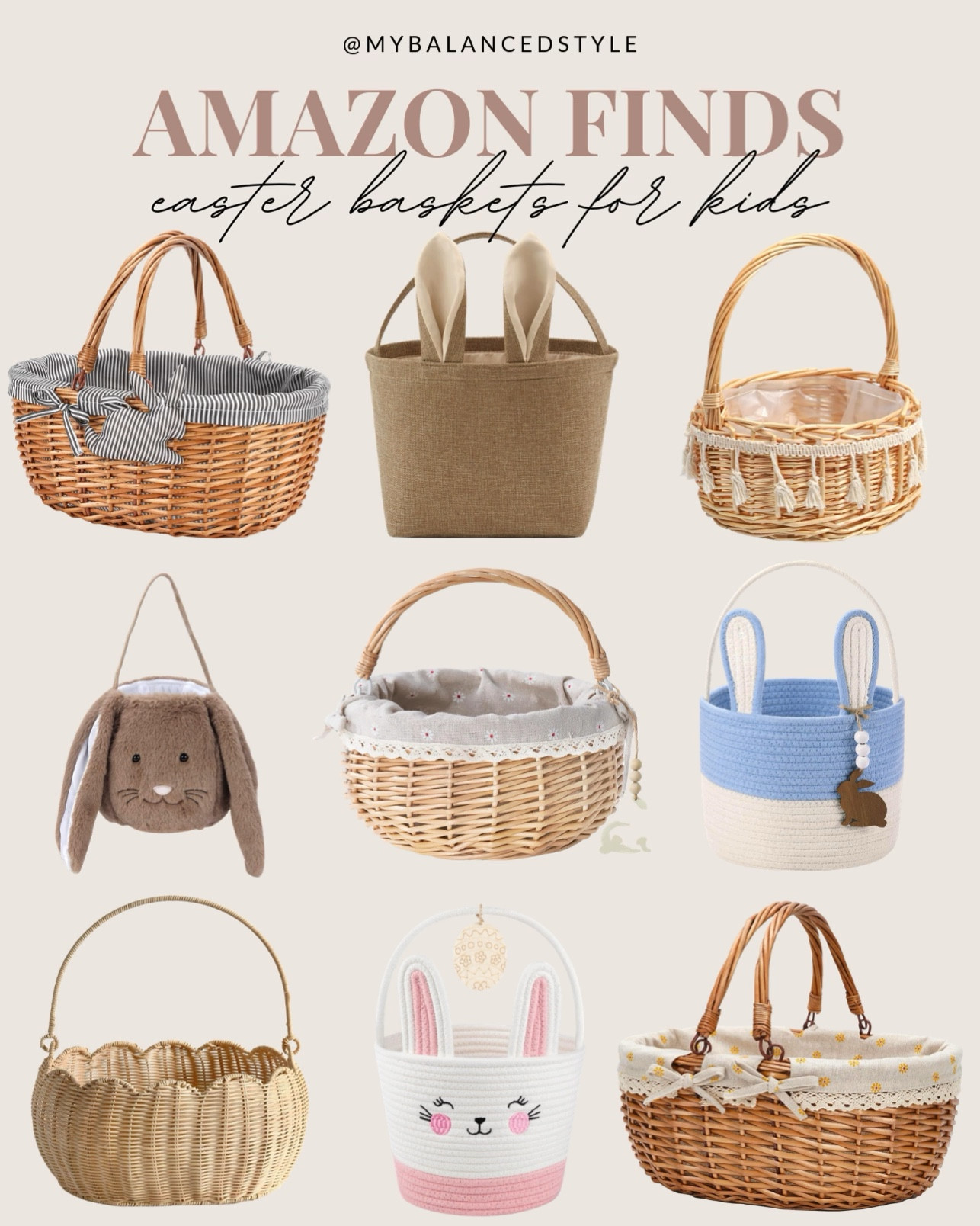 Amazon Easter baskets for kids

Kids Easter baskets ideas
Toddler Easter basket ideas
Easter baskets for boys
Easter baskets for girls
DIY kids Easter baskets
Easter baskets with toys
Non candy Easter baskets
Easter baskets with books
Easter bunny themed baskets
Spring themed kids baskets

#LTKSaleAlert #LTKKids #LTKSeasonal