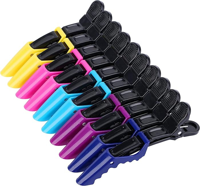 HH&LL Hair Clips for Women – Wide Teeth & Double-Hinged Design – Alligator Styling Sectioning... | Amazon (US)