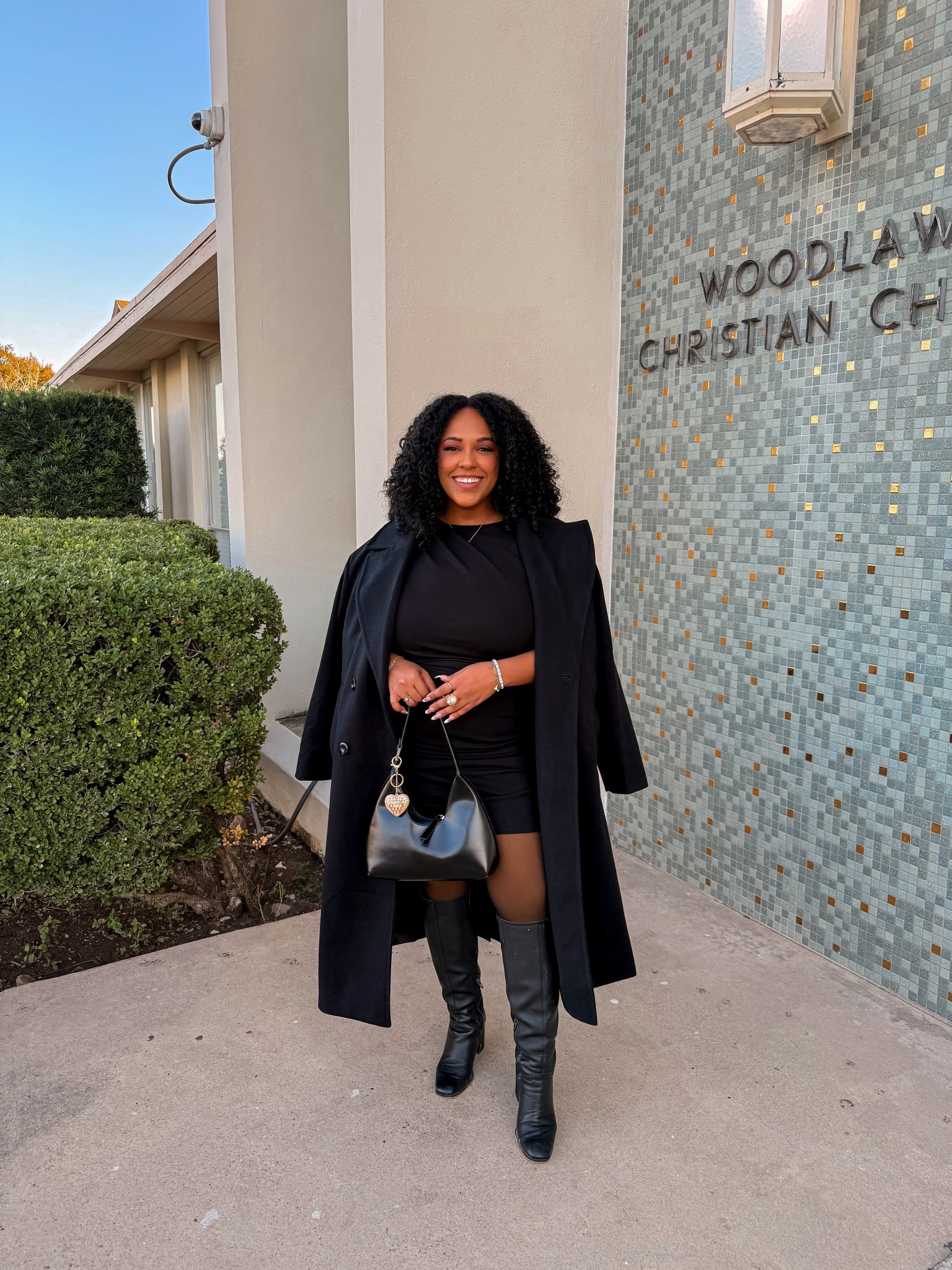 I wore this all black outfit to my best friends rehearsal and rehearsal dinner 🖤