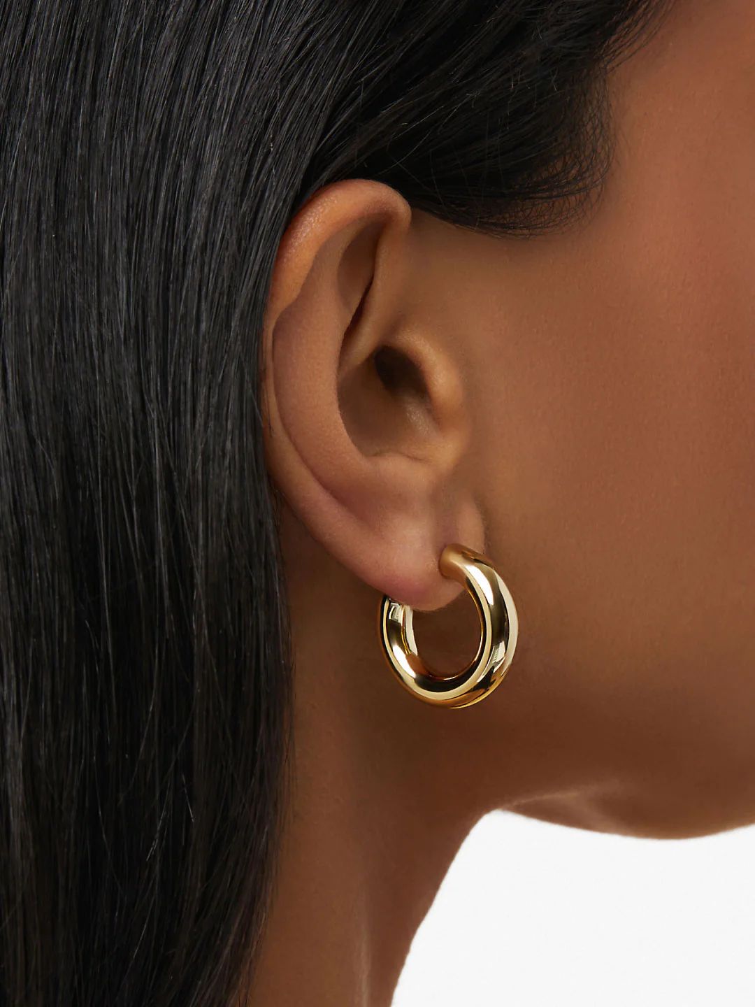 Small Gold Hoop Earrings - Tia Mini | Ana Luisa