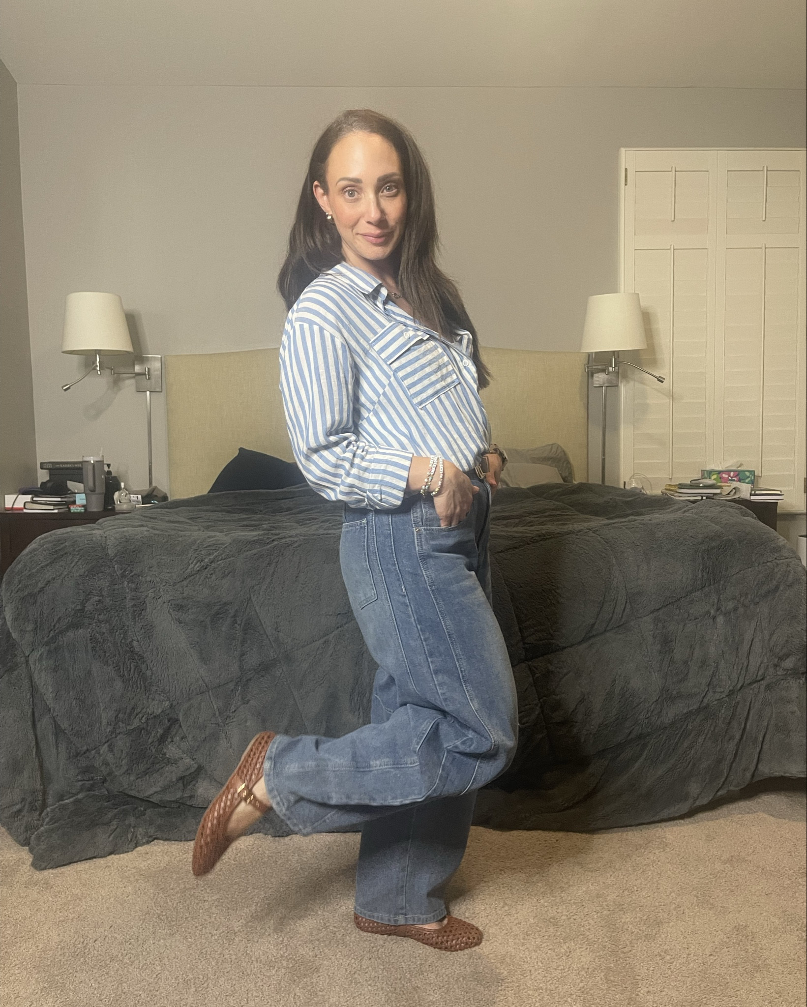 Spring casual office wear is giving coastal grandma vibes. Love these barrel jeans!


#LTKFindsUnder50 #LTKShoeCrush #LTKWorkwear
