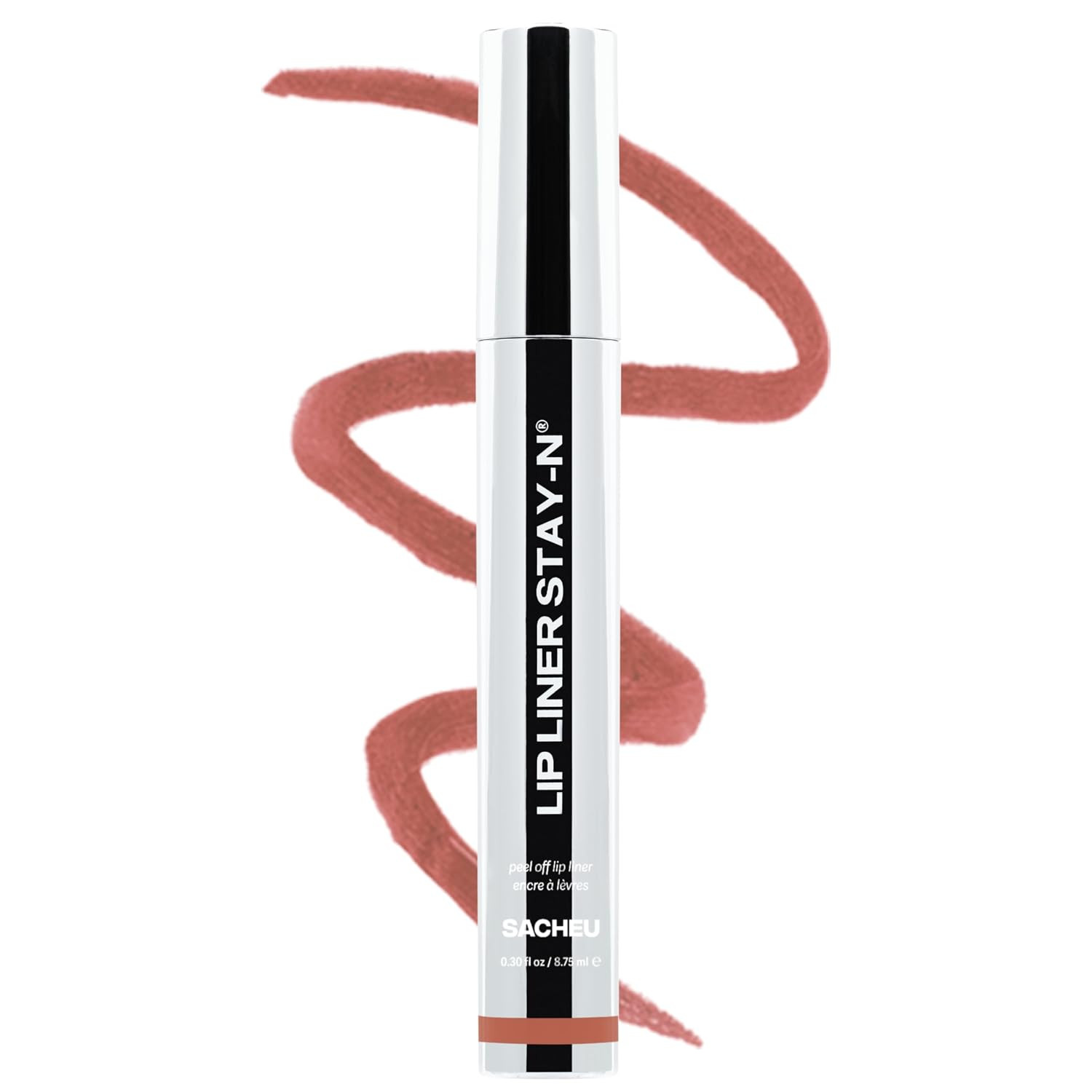 Sacheu Lip Liner STAY-N Peel Off Lip Stain, Longwear, p-INKED (Jumbo) | Amazon (US)